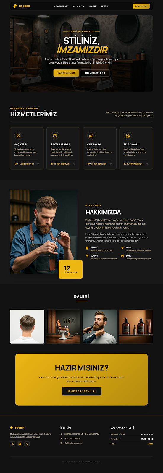 Modern Berber Tasarımı