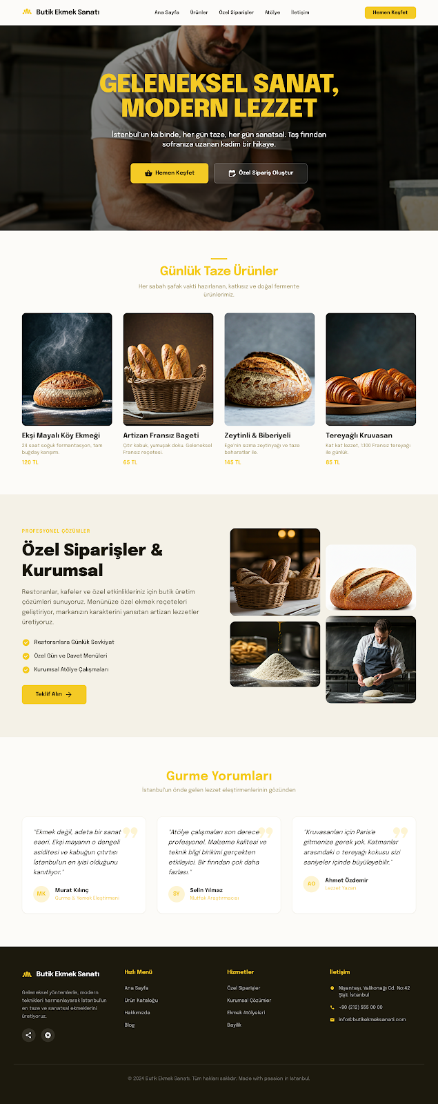 Modern Fırın Tasarımı