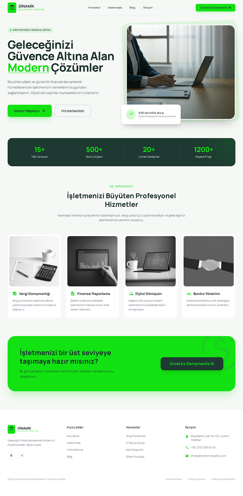 Dinamik Muhasebe Yönetimi (v3)