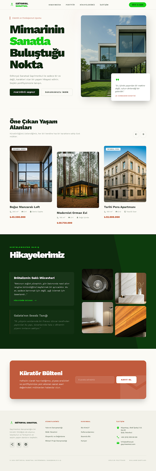 Editoryal Sanatsal Gayrimenkul