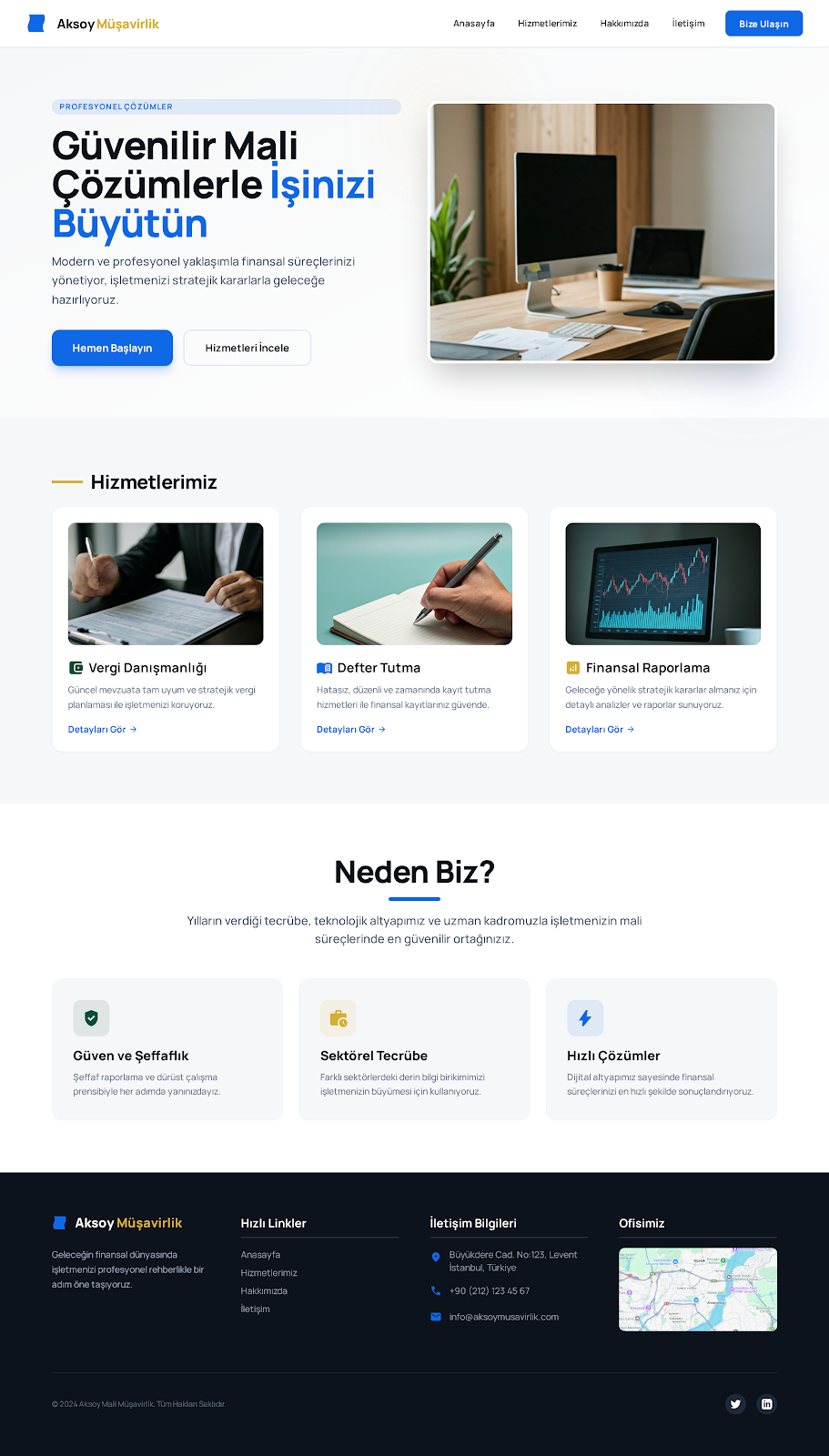 Mali Müşavirlik Anasayfa